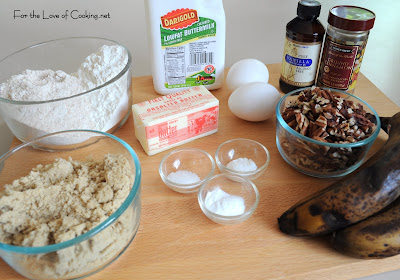 Brown Sugar and Banana Muffins with Pecans