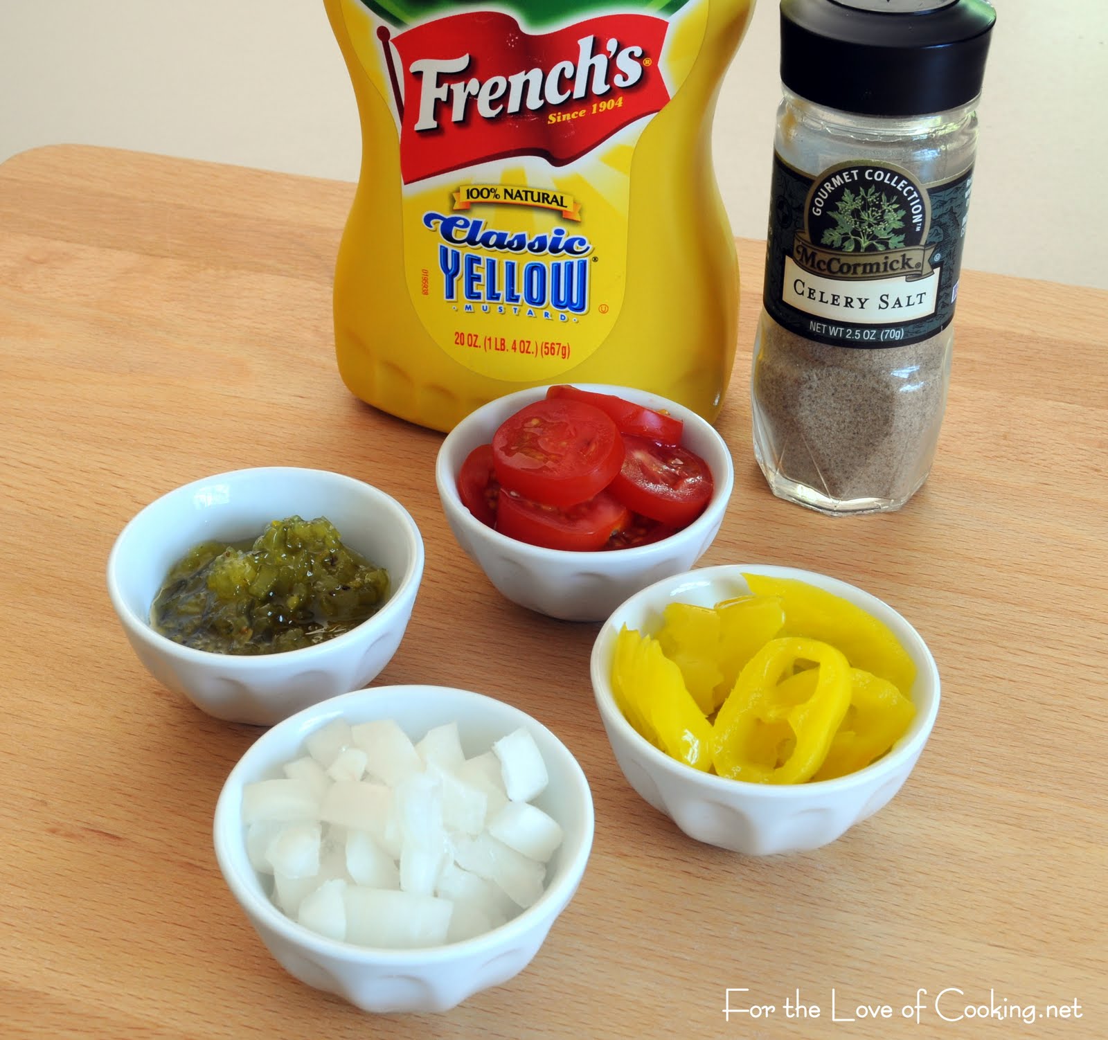 Chicago Style Hot Dog For the Love of Cooking