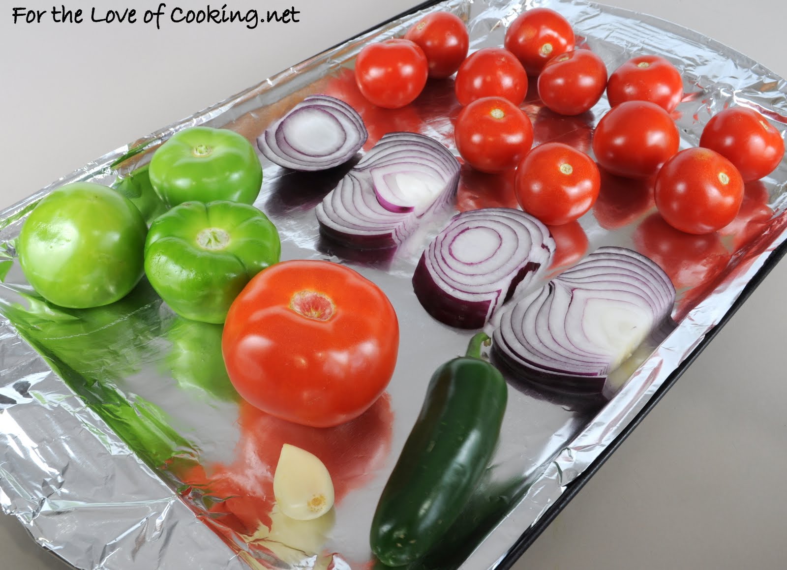 Charred Vegetable Salsa For the Love of Cooking