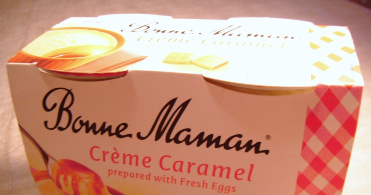 FOODSTUFF FINDS Bonne Maman Crème Caramel (Waitrose)