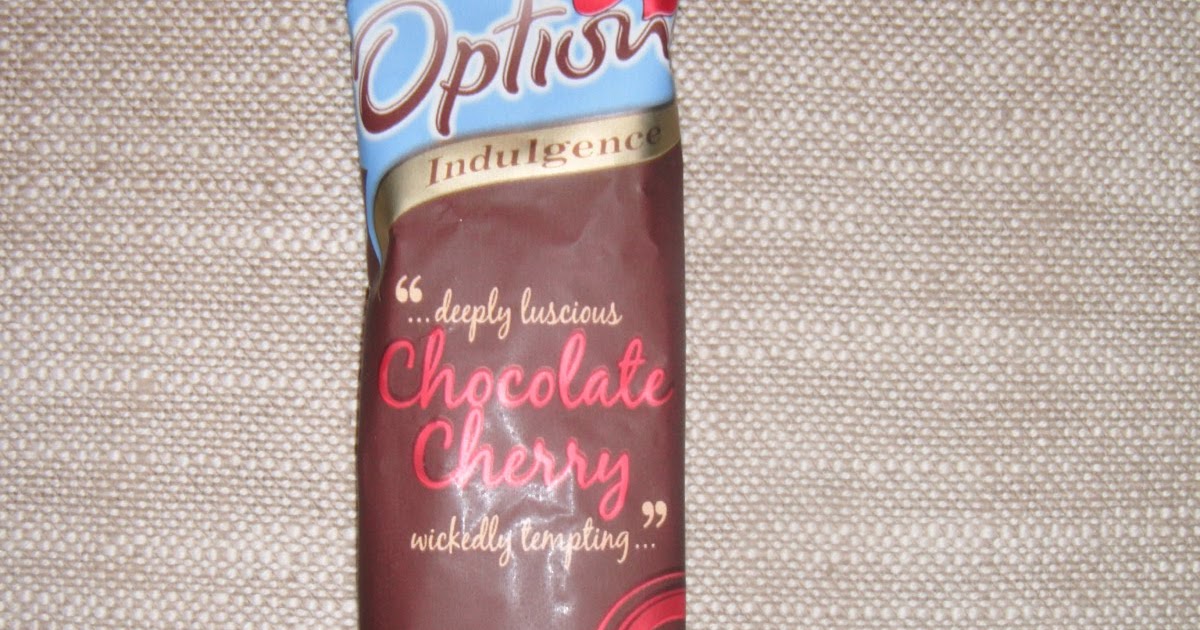 FOODSTUFF FINDS Options Indulgence Hot chocolate Cherry / Brownie (Asda)
