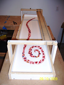 Creating Concrete Countertops Fiber Optic Concrete Progress