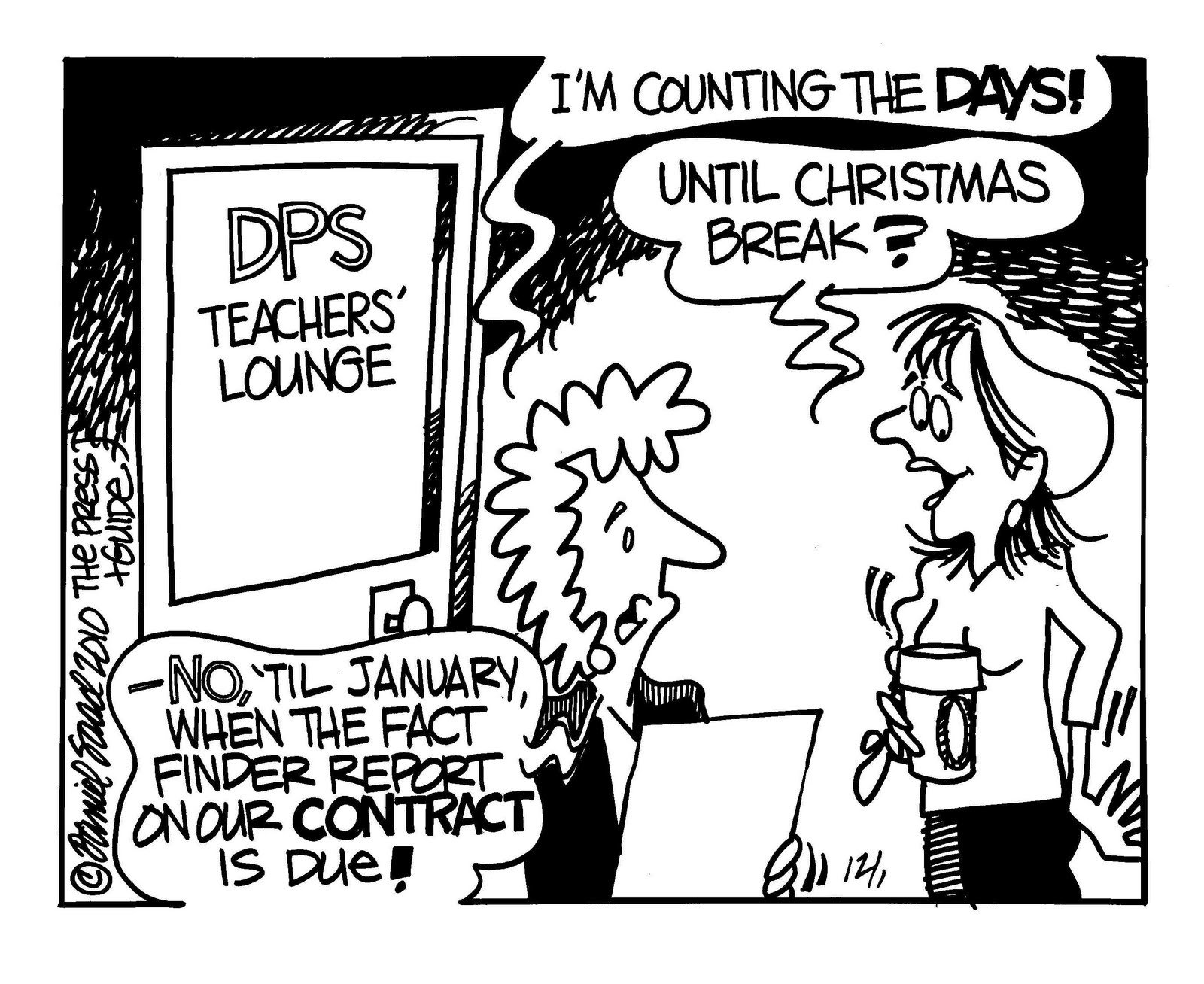 Pen Points CARTOONS of the DAY Two Kinds of Holiday Stress