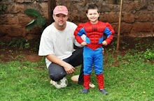 Spider Boy and his daddy