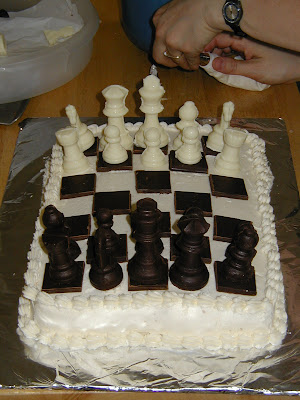 Chess Birthday Cake