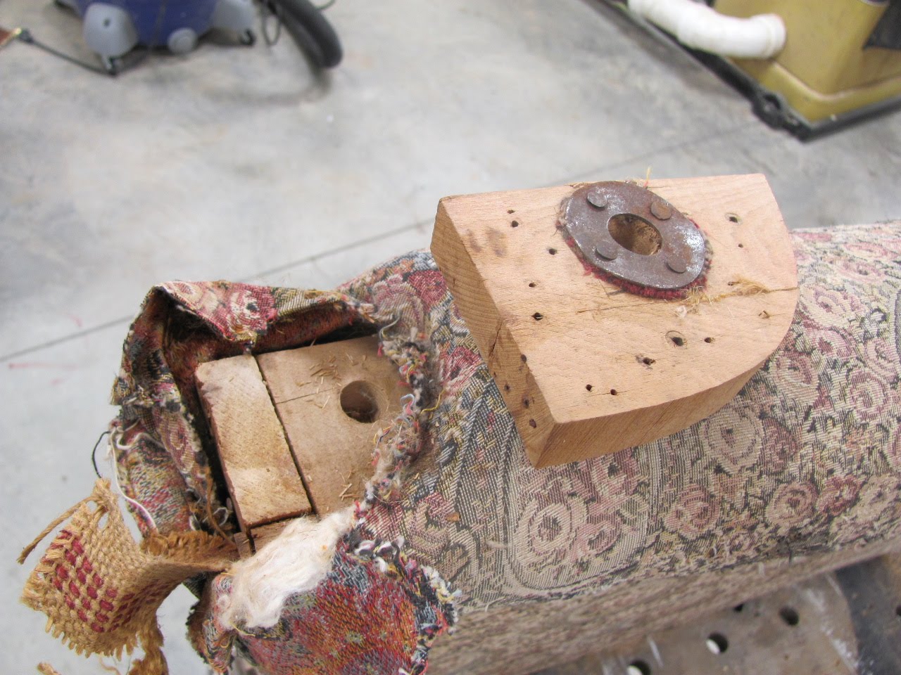 Thomas Nelson Furniture Restoration Antique Sleeper Sofa Frame Repair