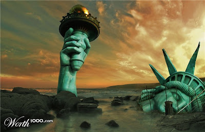 photoshop patung liberty
