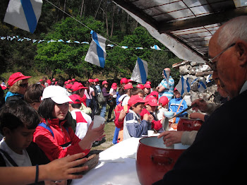 Degustación papas de millo