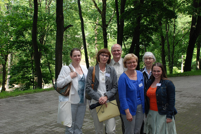 Rootsi eestlaste delegatsioon Tartus konverentsil "Eesti keel ja kultuur maailmas" 26-28.06.2008