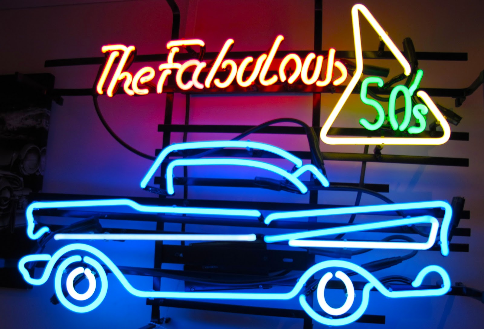 The Philosophy of Sunflowers Back to the Fifties an American diner in