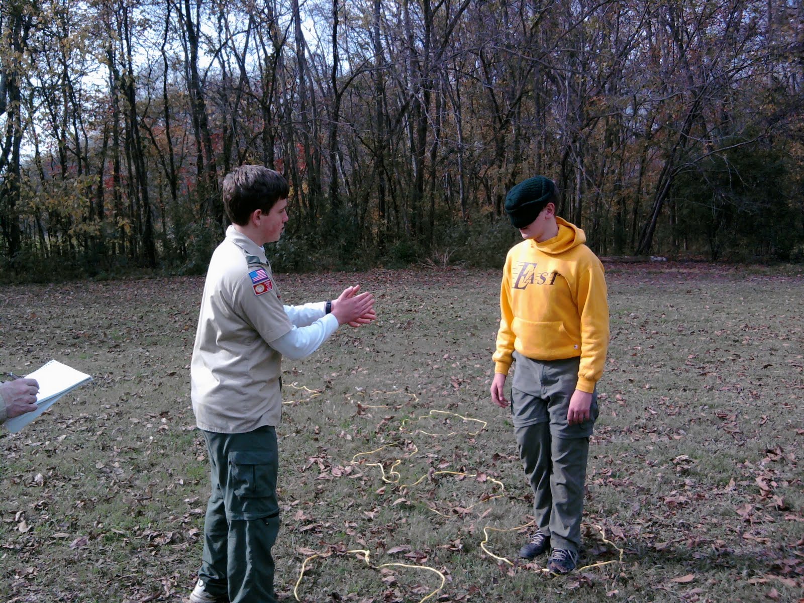Troop Petrie Boy Scout camp out