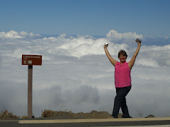 Rhonda 10,000 feet up