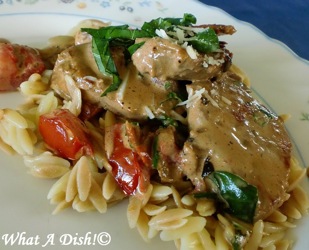 What A Dish! Tuscan Pork Medallions