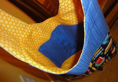 Mail Sack, inside view
