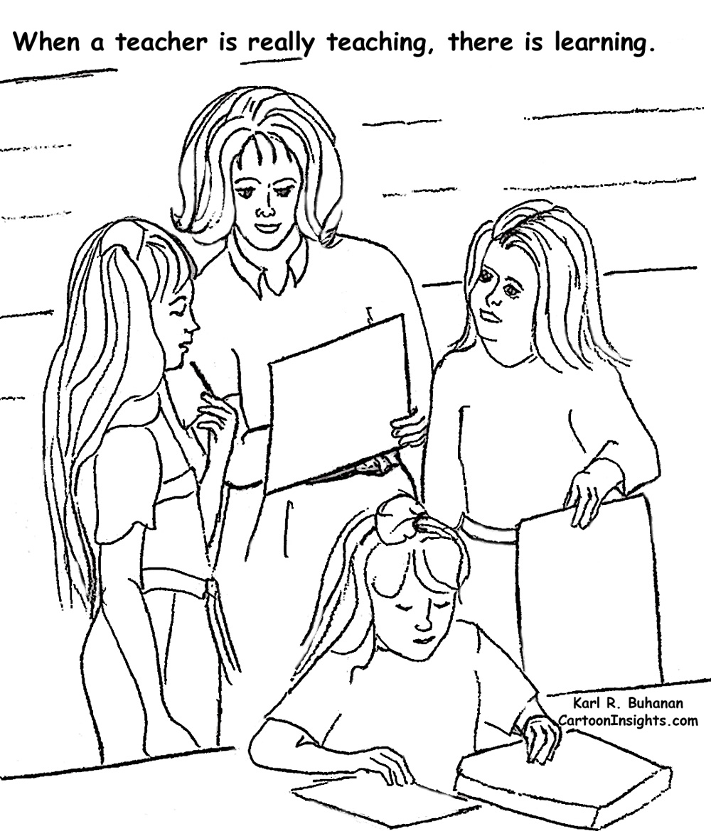cartoon teaching pictures