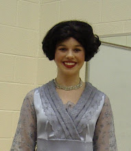 This is the front of the Edith Wilson Gown