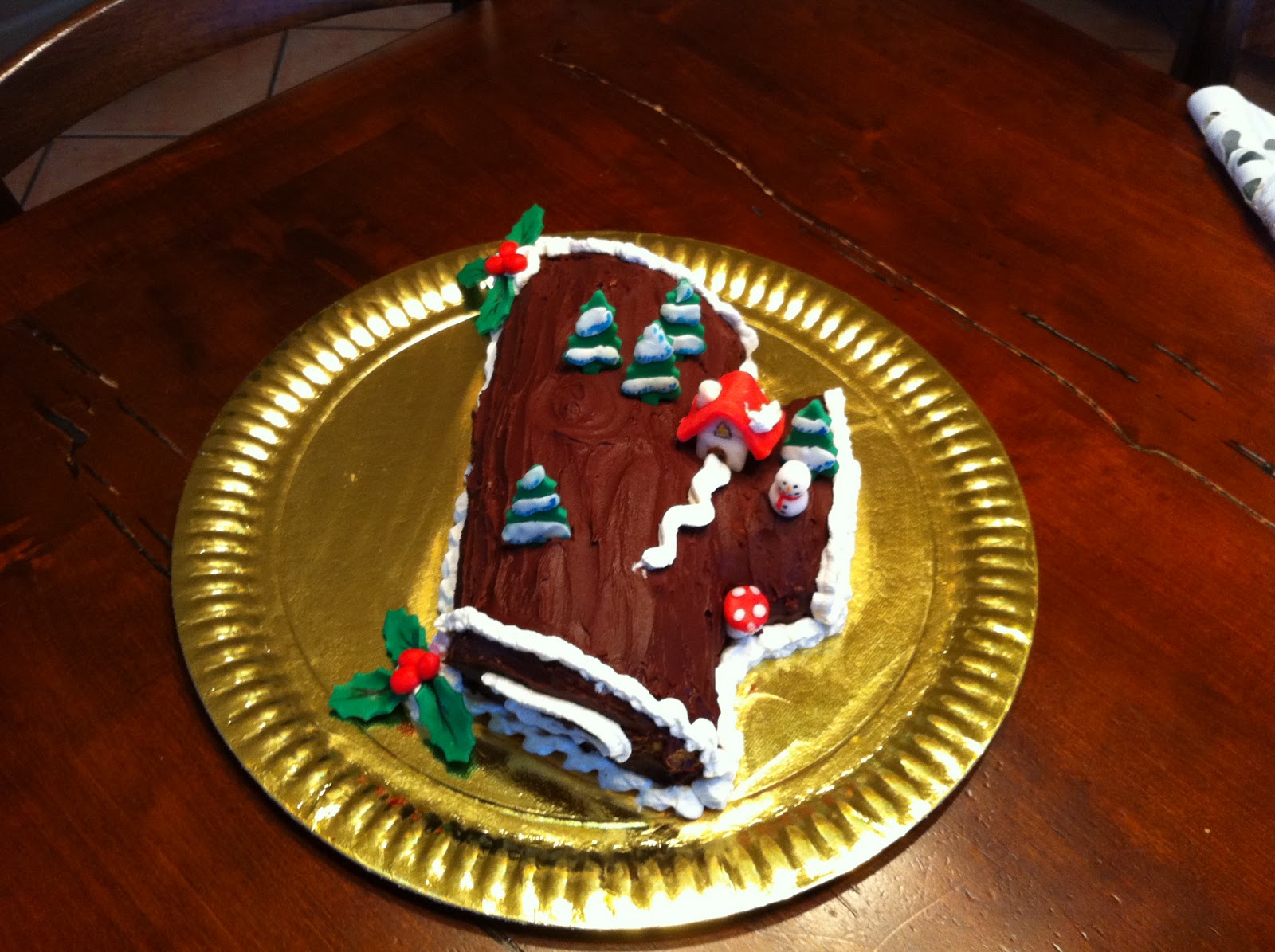 Tronchetto Di Natale In Inglese.I Love Cucina Tronchetto Di Buon Natale