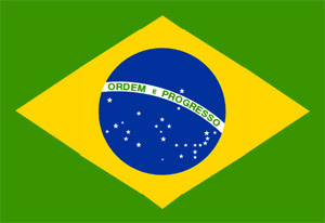 Bandeira do Brasil.