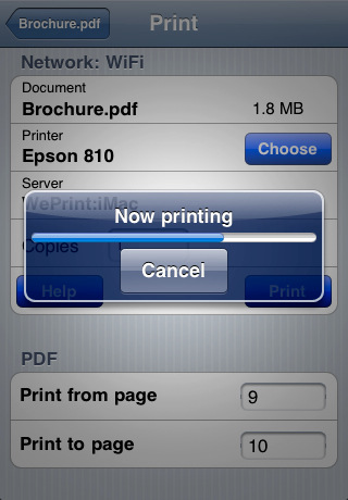 Print n Share for advanced printing Version 4.2.1 iPod Touch iPhone iPad