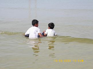 My sons and I should never walk alone....