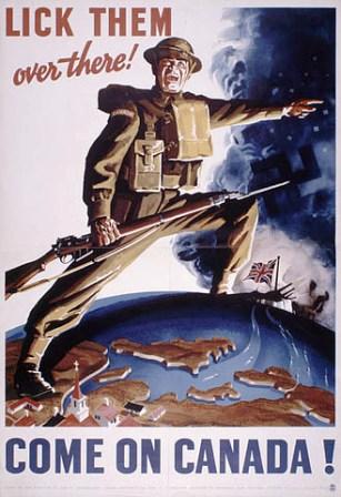 Propoganda posters during the Second World War
