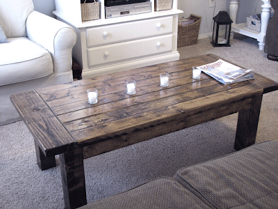 building wood coffee tables