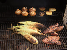 Grilled steak and veggies