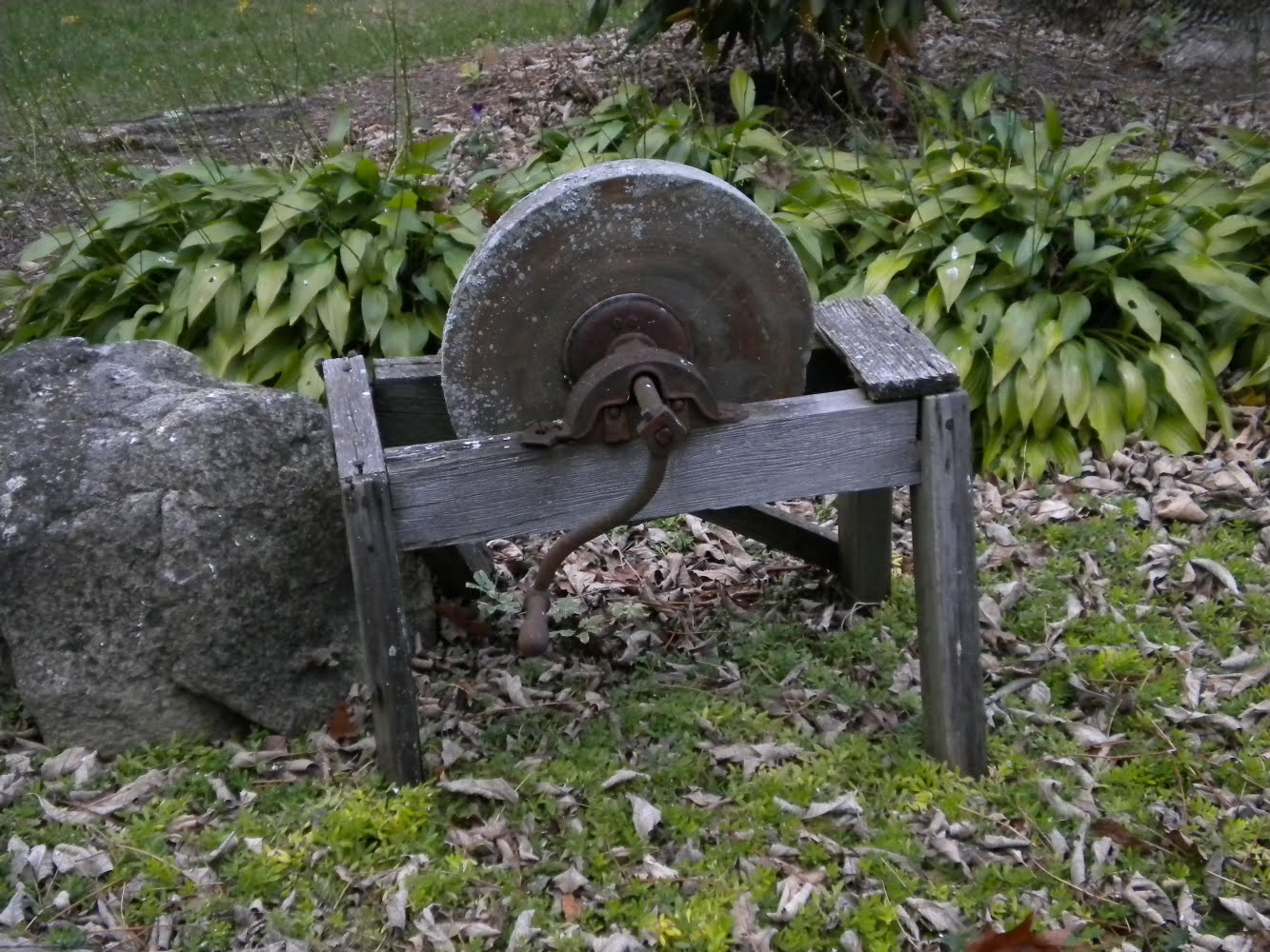 Antique Grinding Stone