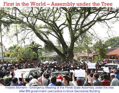 Perak State Assembly Under Tree