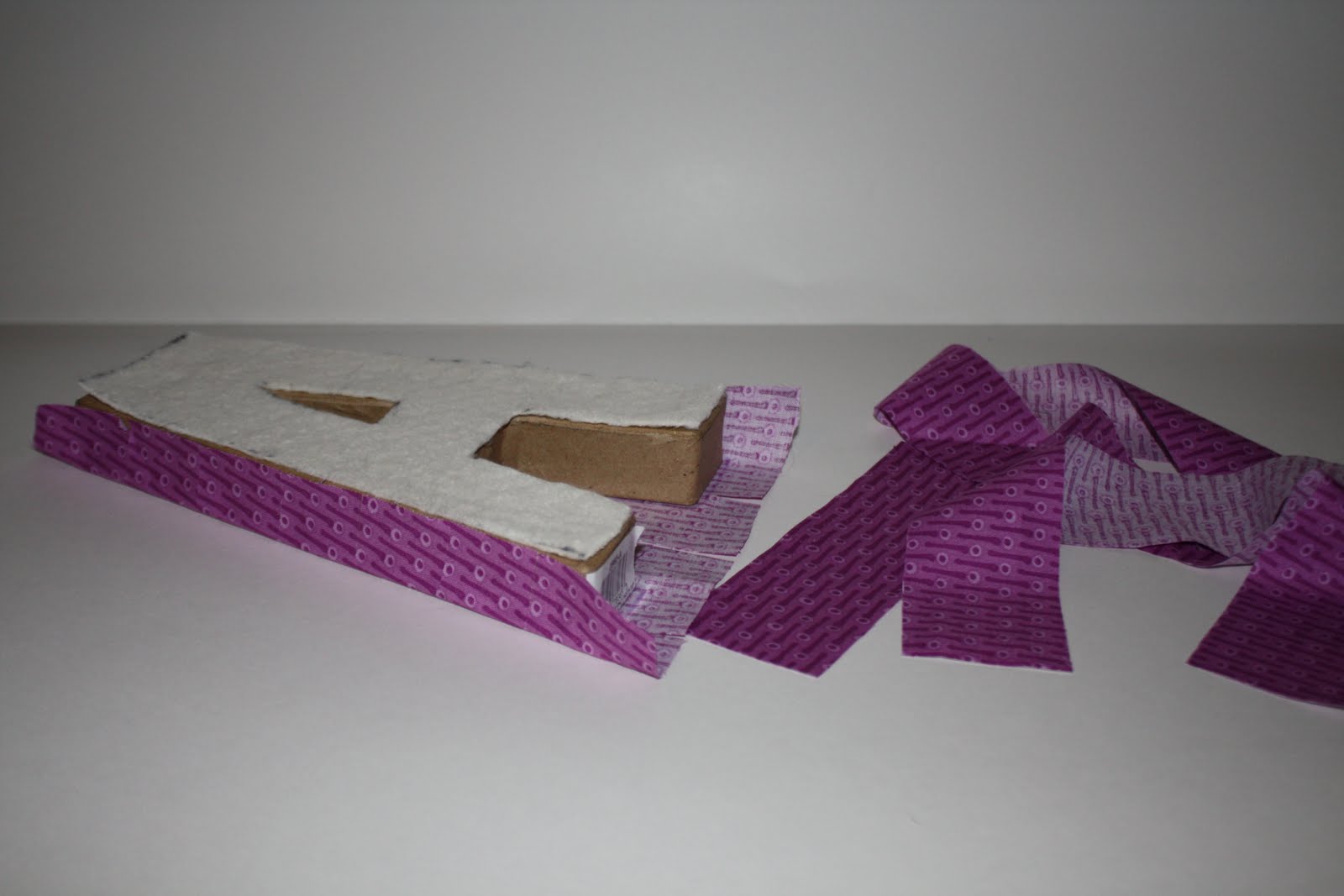 Sara vs. Sarah The Names Challenge Tutorial Padded Paper Mache Letters