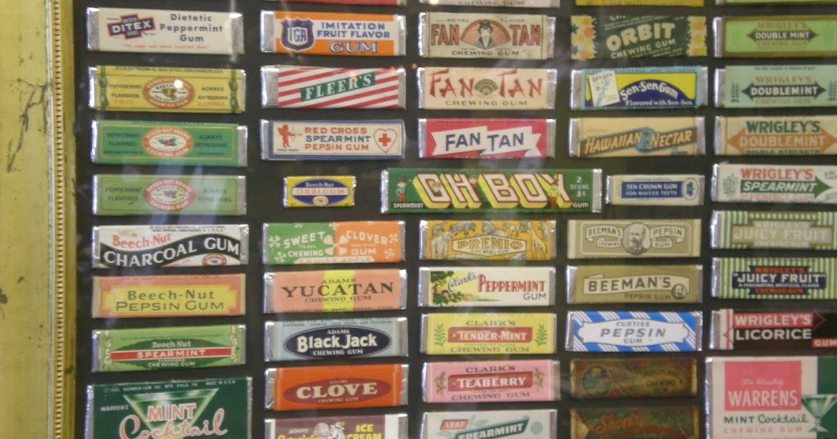 bonFlourish Vintage Gum Wrappers