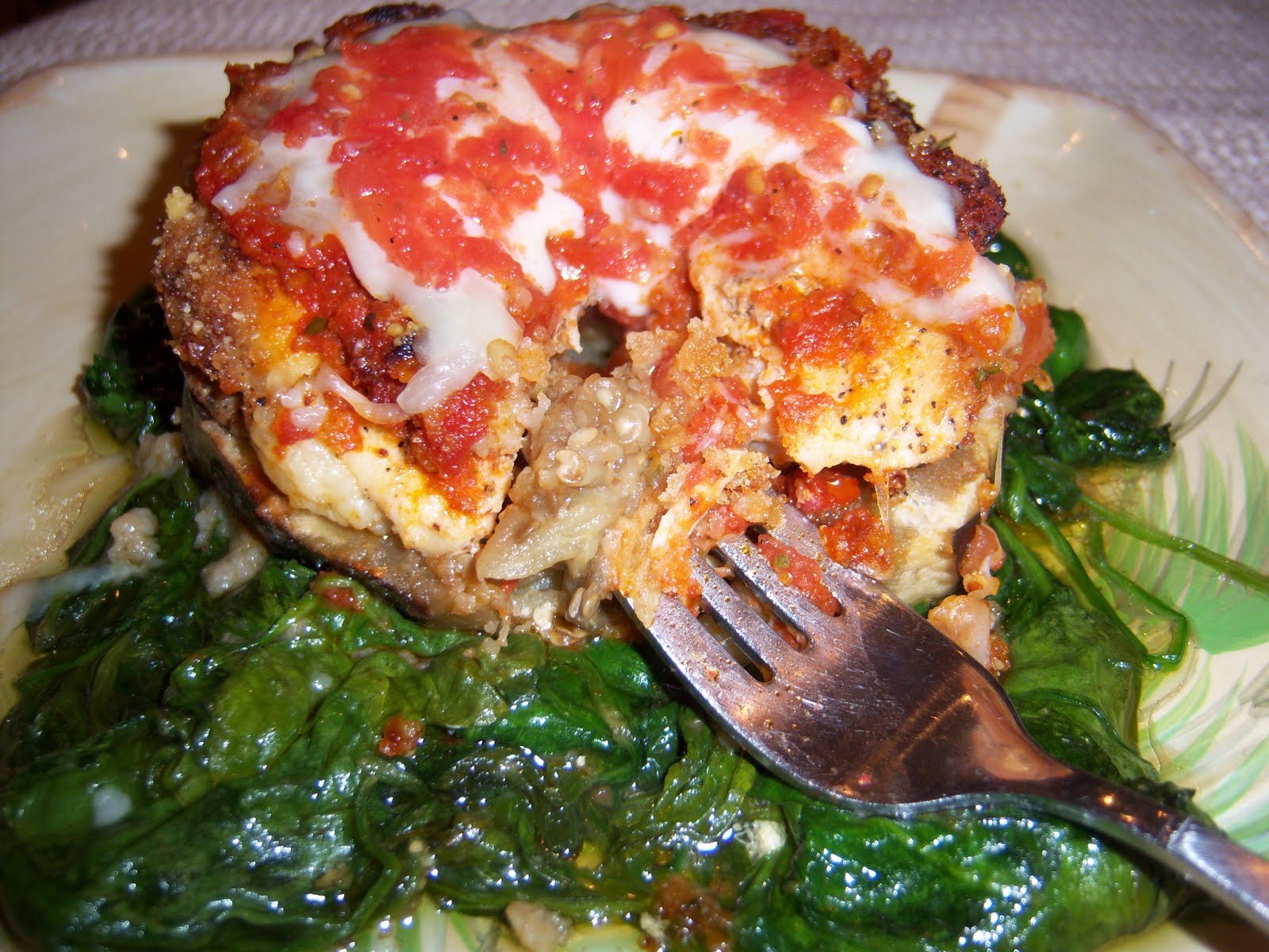 Chicken Eggplant Florentine Pomodoro What's Cookin' Italian Style Cuisine