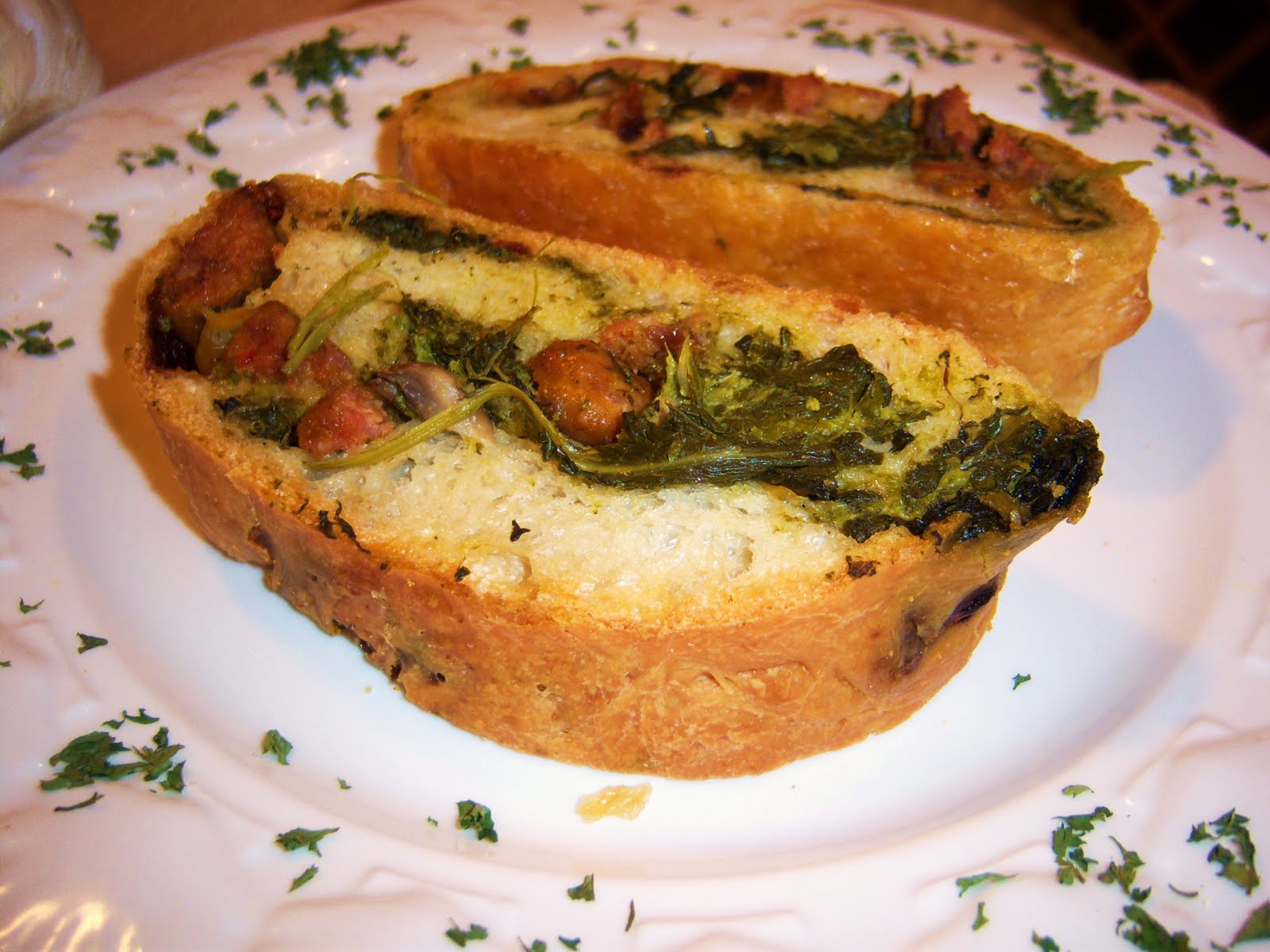 Italian Broccoli Rabe Sausage Roll What's Cookin' Italian Style Cuisine