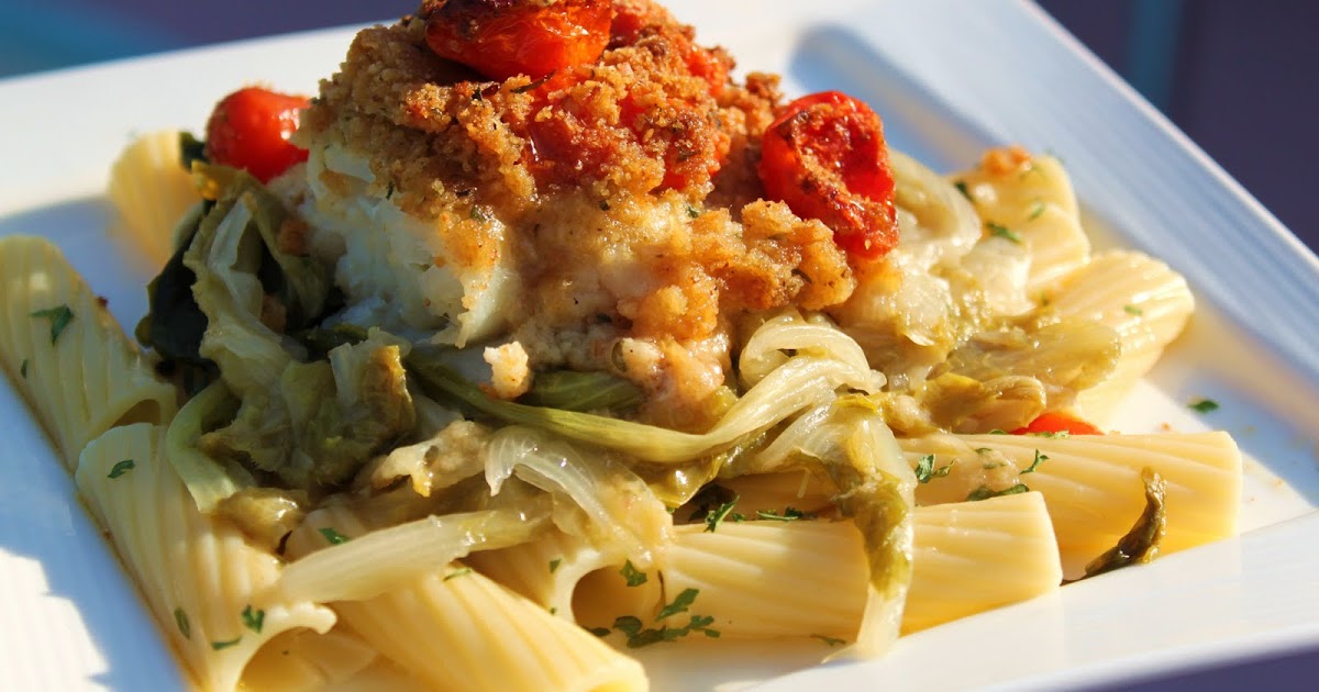 What's Cookin' Italian Style Cuisine Baked Haddock in Pinot Grigio