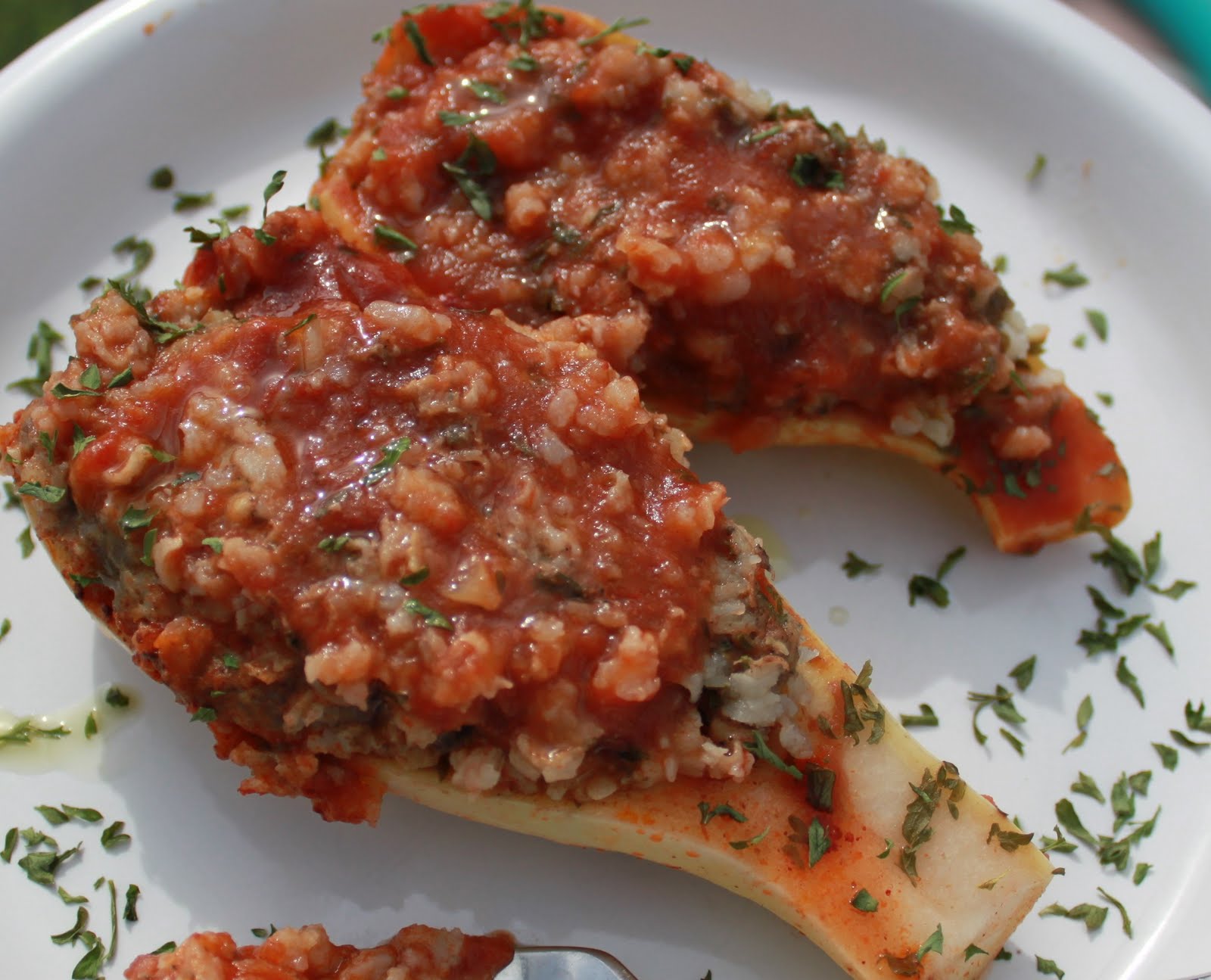 Crockpot Stuffed Zucchini Recipe in Memory of my Aunt Esther What's