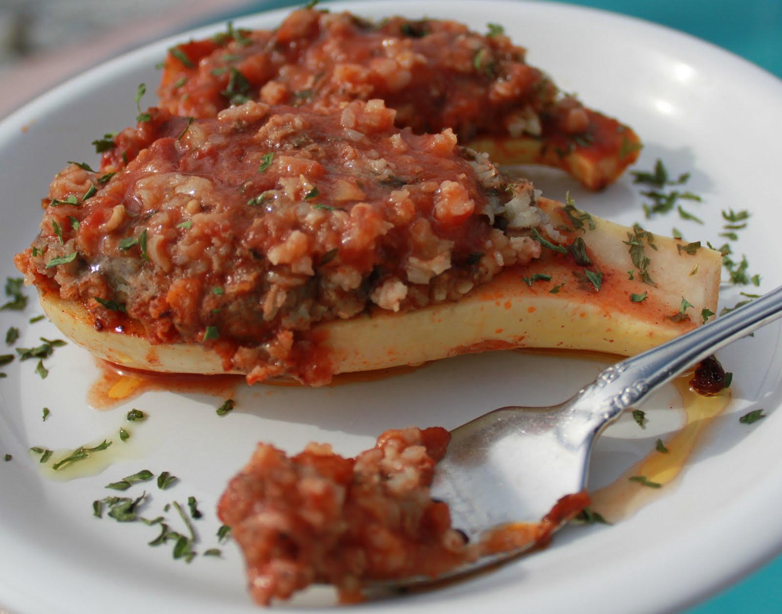 Crockpot Stuffed Zucchini Recipe in Memory of my Aunt Esther What's