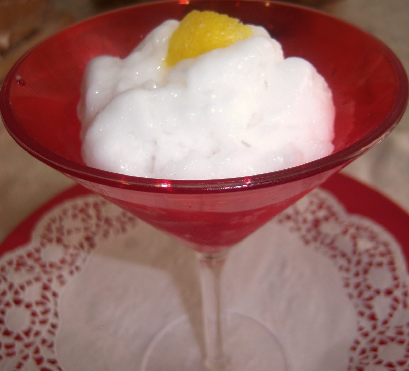 Traditional Italian Lemon Ice