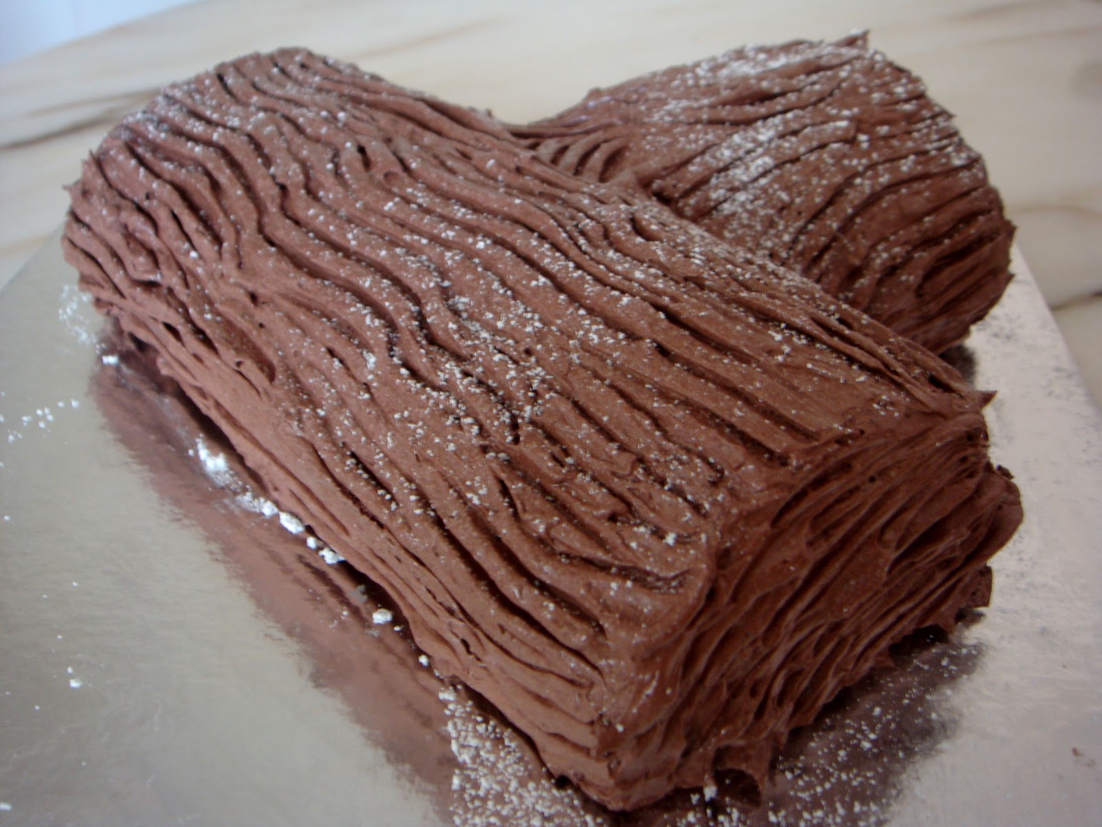 chocolate log roll cake recipe