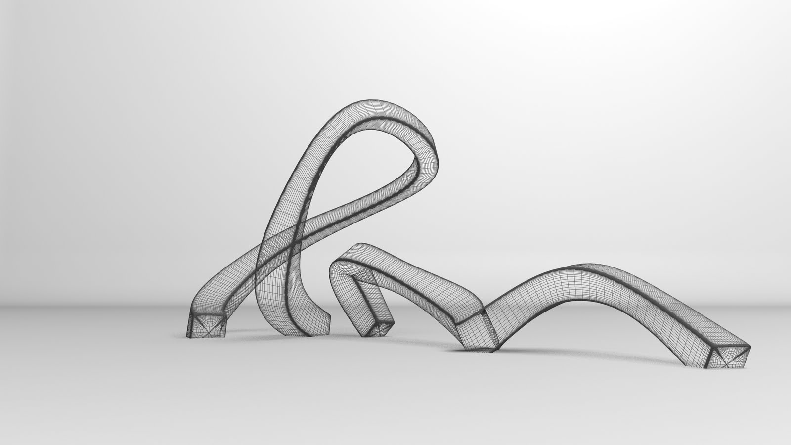 Solid Forms of Motion Sculptures Mathew Schwartz