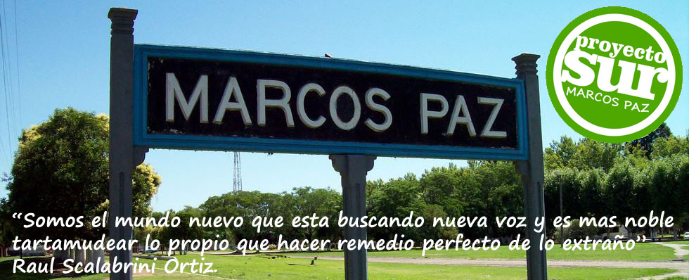 PROYECTO SUR  MARCOS PAZ