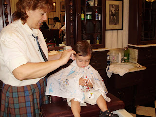 1st hair cut at Disney World