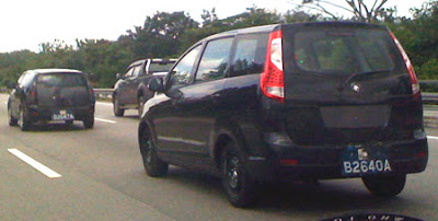 New Proton prototype mule 2010 Malaysia 