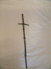 Who has ever seen a stick in the perfect shape of a cross?
