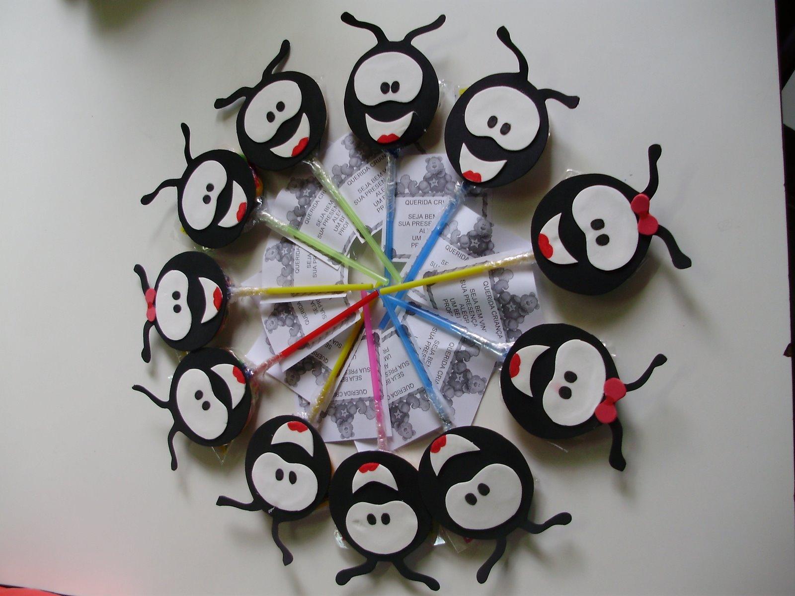 Cantinho da Professora Eulália: Lembrancinha de boas vindas