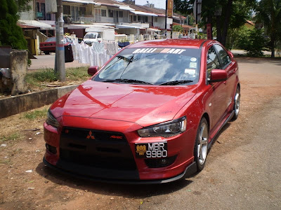 Lancer EX body kit