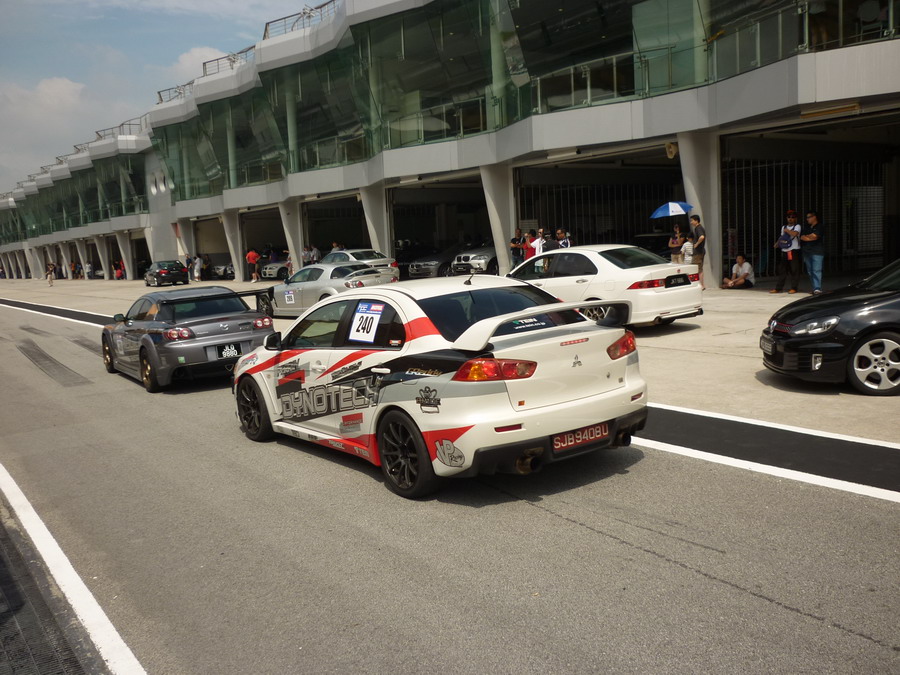 Lancer Evolution X race car from our neighbor country Singapore