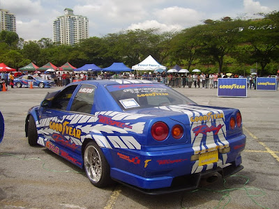 issan Cefiro A31 converted to Skyline R34 from Goodyear Racing