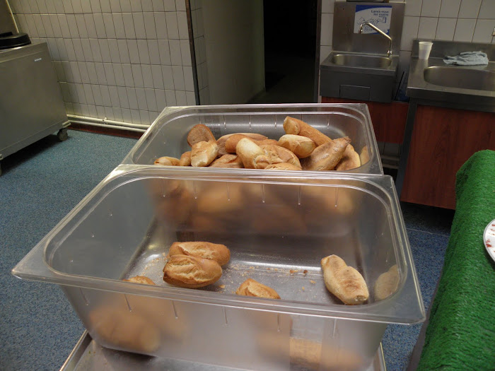 School lunch mini baguettes