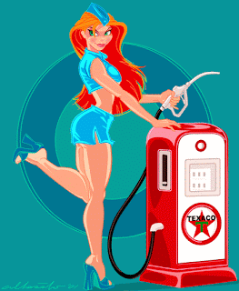 cartoon pin up girl