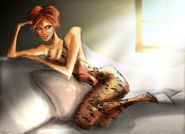 Anjin Design pin up cartoon girls
